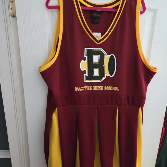 Hot Topic Chilling Adventures Of Sabrina Baxter High Cheer Dress- NWT 3X - Picture 4 of 6